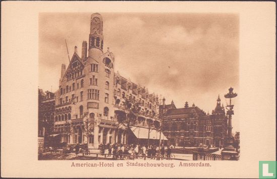 American-Hotel en Stadsschouwburg.