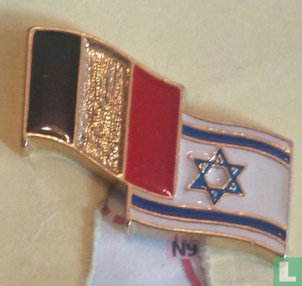 Vlaggen België-Israel