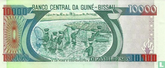 Guinee-Bissau 10.000 Pesos 1990 - Afbeelding 2