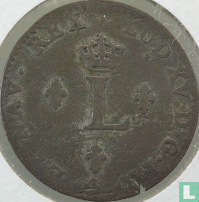 France 2 sols 1750 (A) - Image 2