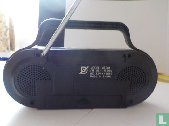 D 35.000 Portable FM  Radio - Afbeelding 2