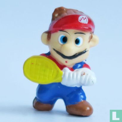 Mario met tennisracket - Afbeelding 1