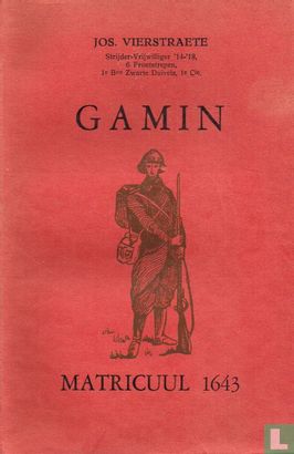 Gamin, matricuul 1643 - Afbeelding 1
