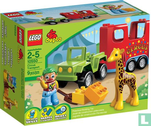 Lego 10550 Circus Transport
