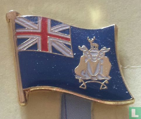 Vlag Zuid-Georgia en de Zuidelijke Sandwicheilanden (UK)