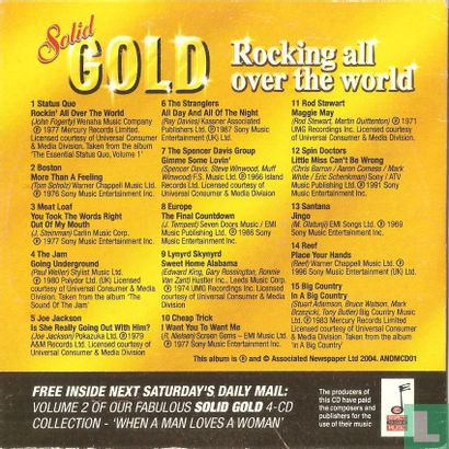 Solid Gold Volume One - Rocking All Over The World - Afbeelding 2