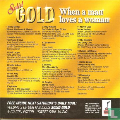  Solid Gold Volume Two When A Man Loves A Woman - Bild 2