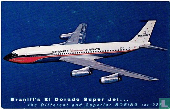 Braniff International - Boeing 707 - Bild 1