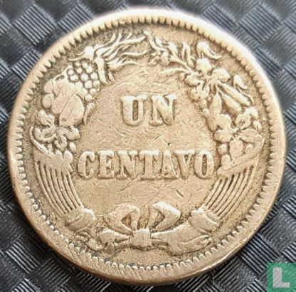 Peru 1 centavo 1863 - Image 2