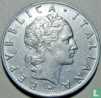 Italië 50 lire 1955 - Afbeelding 2