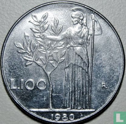 Italien 100 Lire 1980 - Bild 1