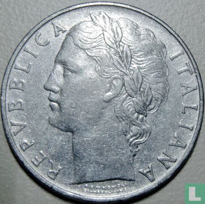 Italien 100 Lire 1958 - Bild 2