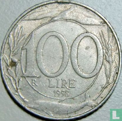 Italy 100 lire 1998 - Image 1