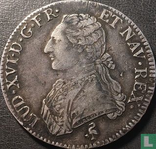 Frankrijk 1 écu 1790 (A) - Afbeelding 2