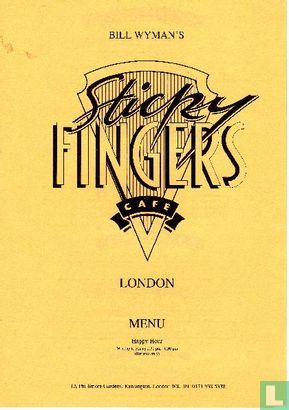 Sticky Fingers Café: menukaart (b) - Afbeelding 1