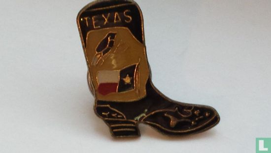 Santiag cowboylaars met "Texas"