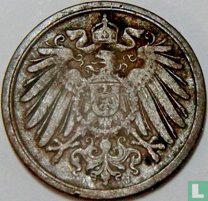 Duitse Rijk 1 pfennig 1892 (J) - Afbeelding 2