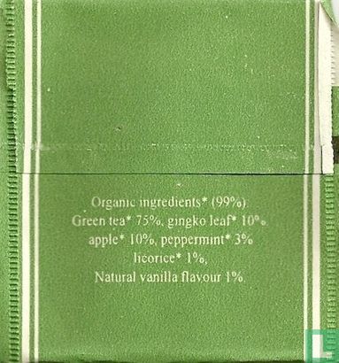 Organic Green Tea with Gingko Biloba - Afbeelding 2