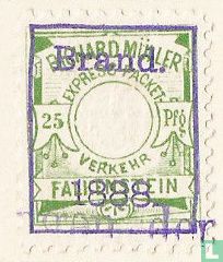 Overprint "Brand 1888" 
