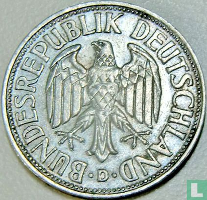 Allemagne 1 mark 1967 (D) - Image 2