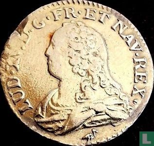 Frankrijk 1 louis d'or 1728 (Y) - Afbeelding 2