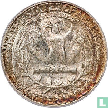 United States ¼ dollar 1952 (S) - Image 2