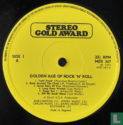 Golden Age Of Rock 'N' Roll - Afbeelding 3