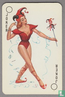 Joker, Belgium, Pin-up, Pilsor Lamot Beer, Speelkaarten, Playing Cards - Image 1