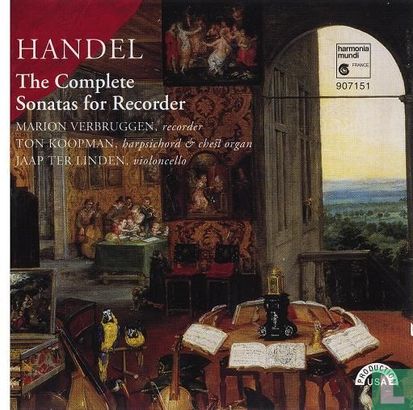 Händel    Sonatas for Recorder - Afbeelding 1