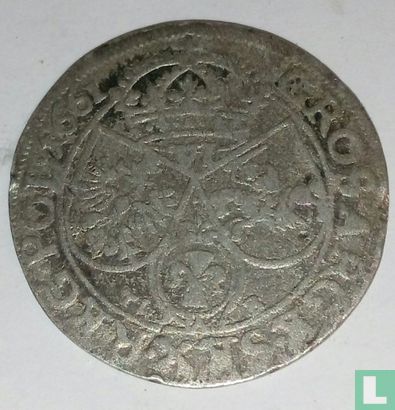 Polen 6 groszy 1661 (TLB) - Afbeelding 1