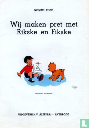 Wij maken pret met Rikske en Fikske - Image 3