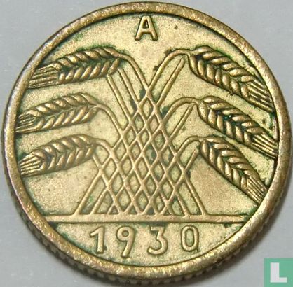 Duitse Rijk 5 reichspfennig 1930 (A) - Afbeelding 1