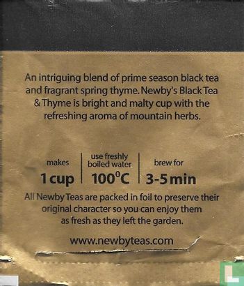 Black Tea & Thyme  - Afbeelding 2