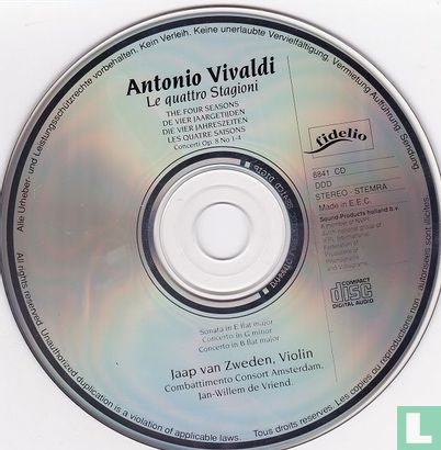 Vivaldi    De vier jaargetijden - Afbeelding 3