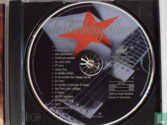 Le Birthday album 1981-1991 Indochine - Afbeelding 3
