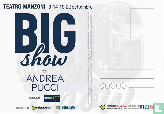 10773 Big show con Andrea Pucci - Afbeelding 2