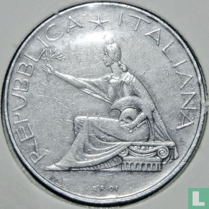 Italien 500 Lire 1961 "Italian Unification Centennial" - Bild 2