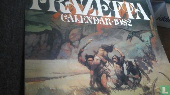 Frazetta calendar 1982 - Image 1