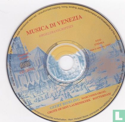 Musica di Venezia - Orgeltranscripties - Afbeelding 3