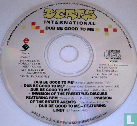 Dub be Good to Me (Remixes) - Afbeelding 3