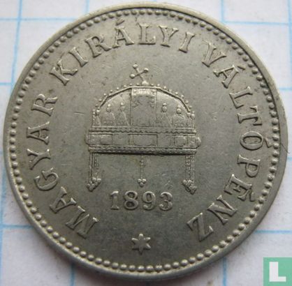 Hongrie 10 filler 1893 - Image 1
