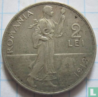 Roumanie 2 lei 1912 - Image 1