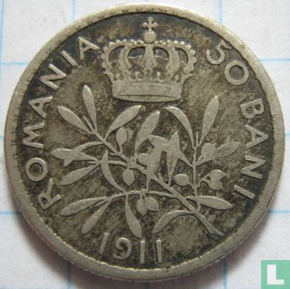 Roumanie 50 bani 1911 - Image 1