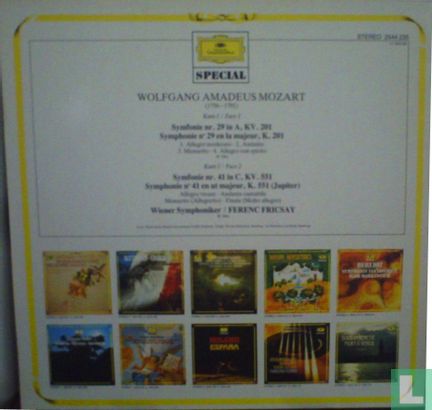 Mozart: Symphonien Nr. 29 & 41 "Jupiter" - Afbeelding 2