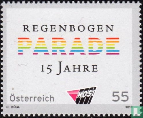 15 years Regenbogenparade