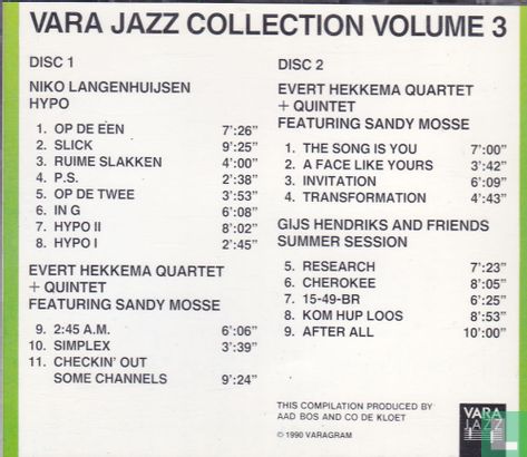 Vara Jazz Colection Volume 3 - Afbeelding 2