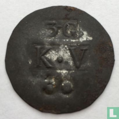 30 cent 1824-1831 3e Gesticht Rijksgesticht Veenhuizen - Afbeelding 1