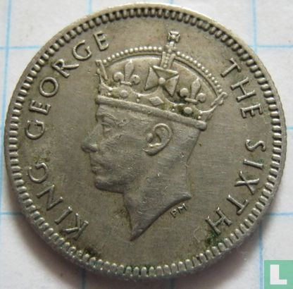 Malaja 5 Cent 1948 - Bild 2
