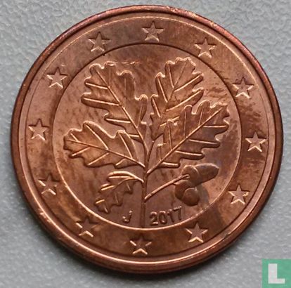 Germany 5 cent 2017 (J) - Image 1