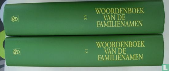 Woordenboek van de familienamen in België en Noord-Frankrijk  - Image 2